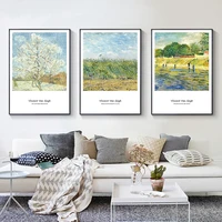 monet van gogh art posters and prints painting pictures oil painting living room decoration mural decoration art abstract