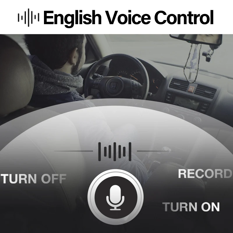 70mai Dash Cam 1S English Voice Control 70 Mai Smart Car Camera Night Version130 degree view 1080P Wifi DVR Drive Recorder | Автомобили и