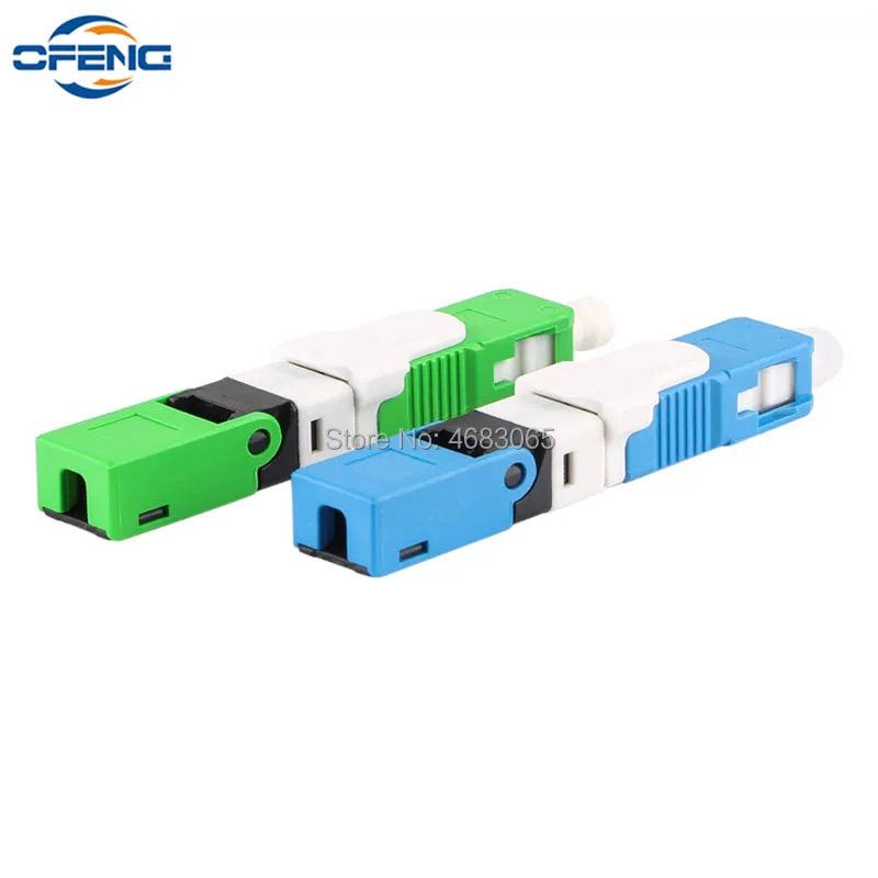 Бесплатная доставка 50 100 шт./лот FTTH ESC250D SC APC и UPC одномодовый волоконно-оптический
