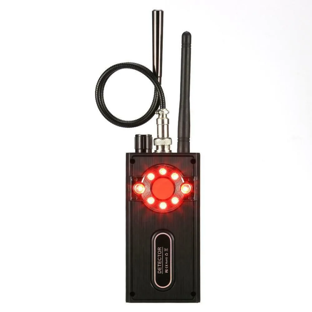 

K68 Anti-spy Wireless RF Signal Detector Bug GSM GPS Tracker Camera Eavesdropping Device Military Professional Version