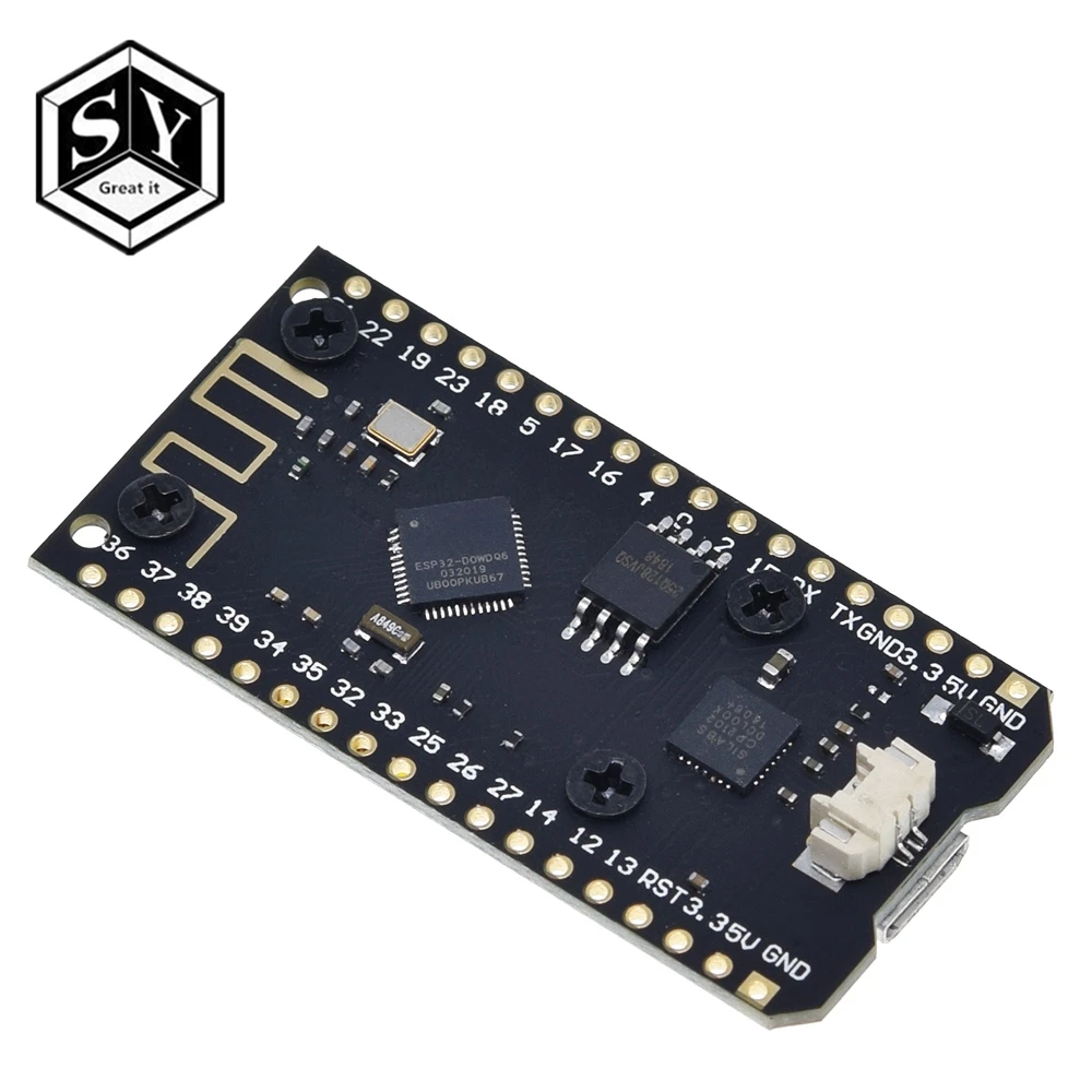 WEMOS ESP32 OLED и для Arduino WiFi модули + Bluetooth двойной ESP 32 32S ESP8266 OLED|Интегральные схемы| |