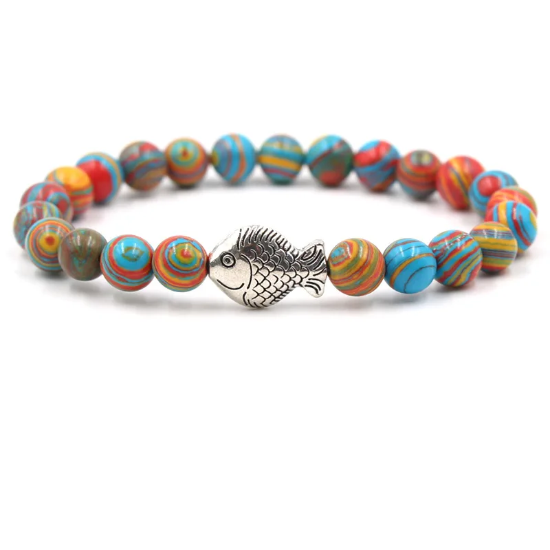 Новое поступление Зеленый браслет из натурального камня Женские Ювелирные