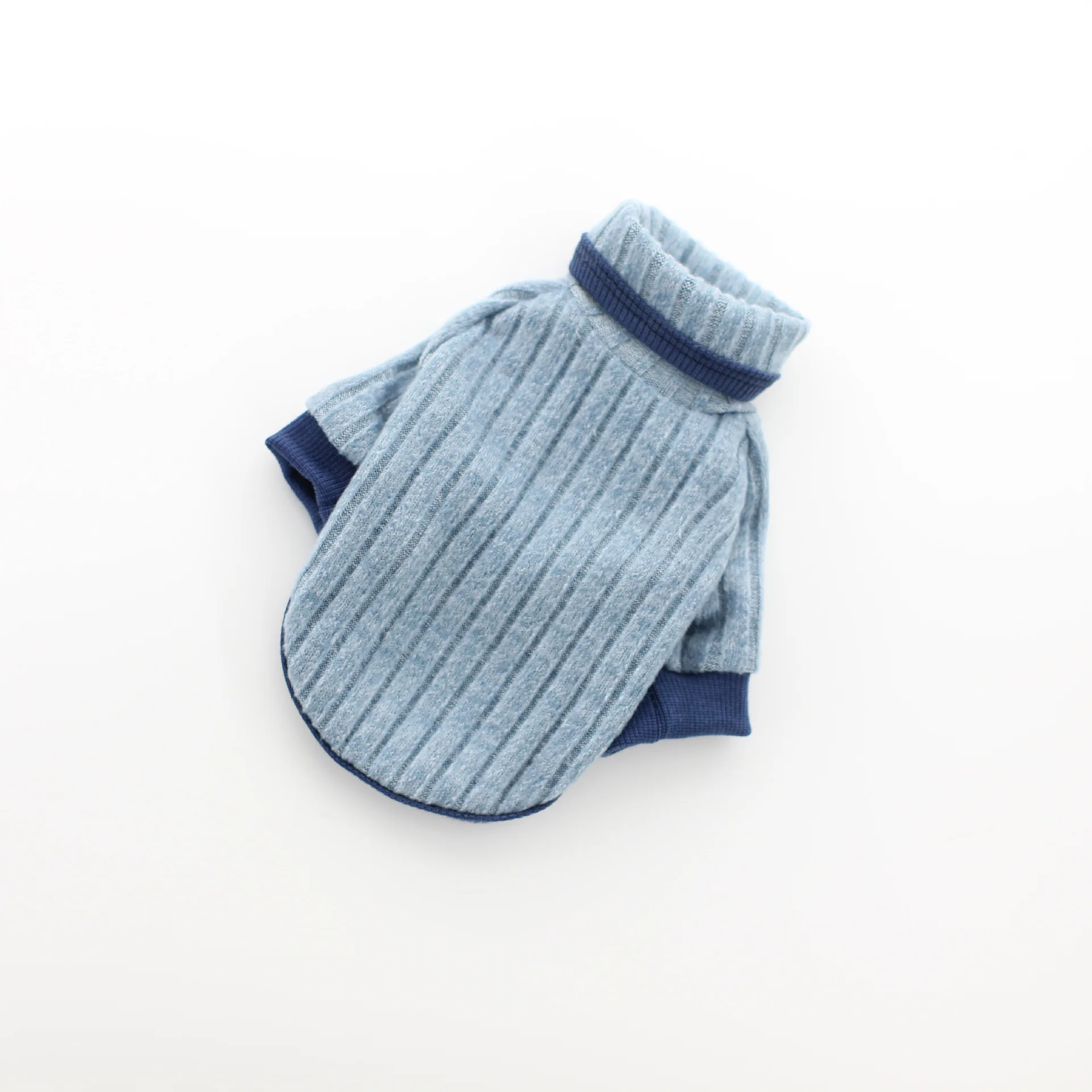 Милая Одежда для собак свитер с высоким воротом джемпер теплая и удобная одежда