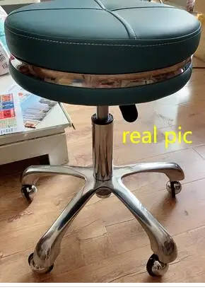 

Stainless Steel Lifting Stool Explosion-proof Stool Barber Chair Bench Hairdressing Salon Rotating Stool Master Chair