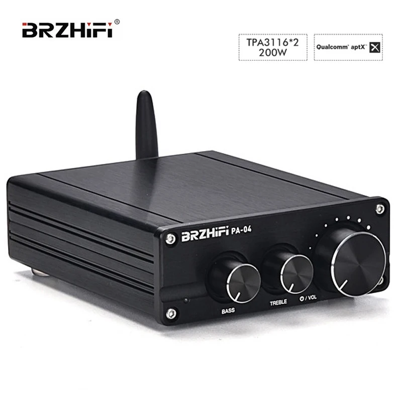 

Усилитель звука BRZHIFI, 50 Вт * 2, CSR8675, Bluetooth 5,0, Aptx-HD, TPA3116 * 2, стерео, 2,1 каналов, сабвуфер, усилитель мощности для домашнего кинотеатра