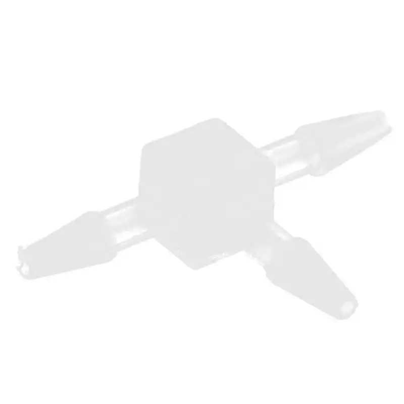 Штуцер для шланга 3-сторонний пластиковый штуцер Т-образной формы 1/2 химической