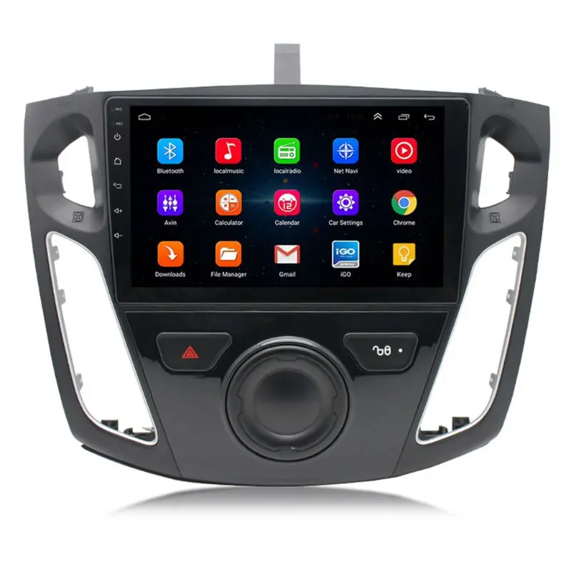 

9 Inch Quad Core 1G Running 16G Memory Car Radio GPS Touch Navigator for Focus