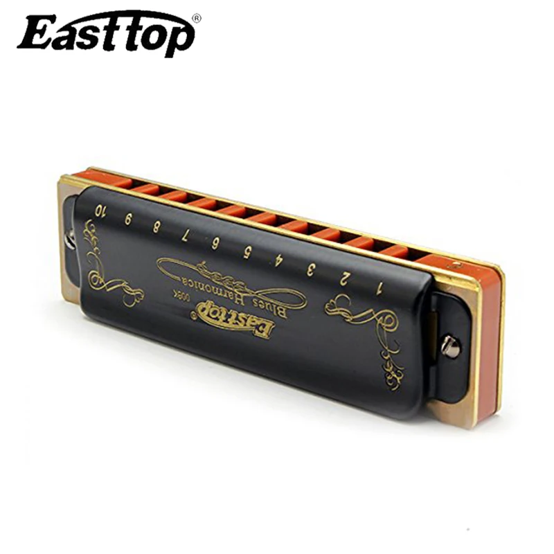Easttop T008K 10 отверстий диатоническая гармоника для рта Ogan Woodwind музыкальный