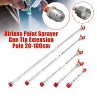 airless paint sprayer tip extension pole spray tool fits for titan wagner 20305075100cm spray guns tool parts