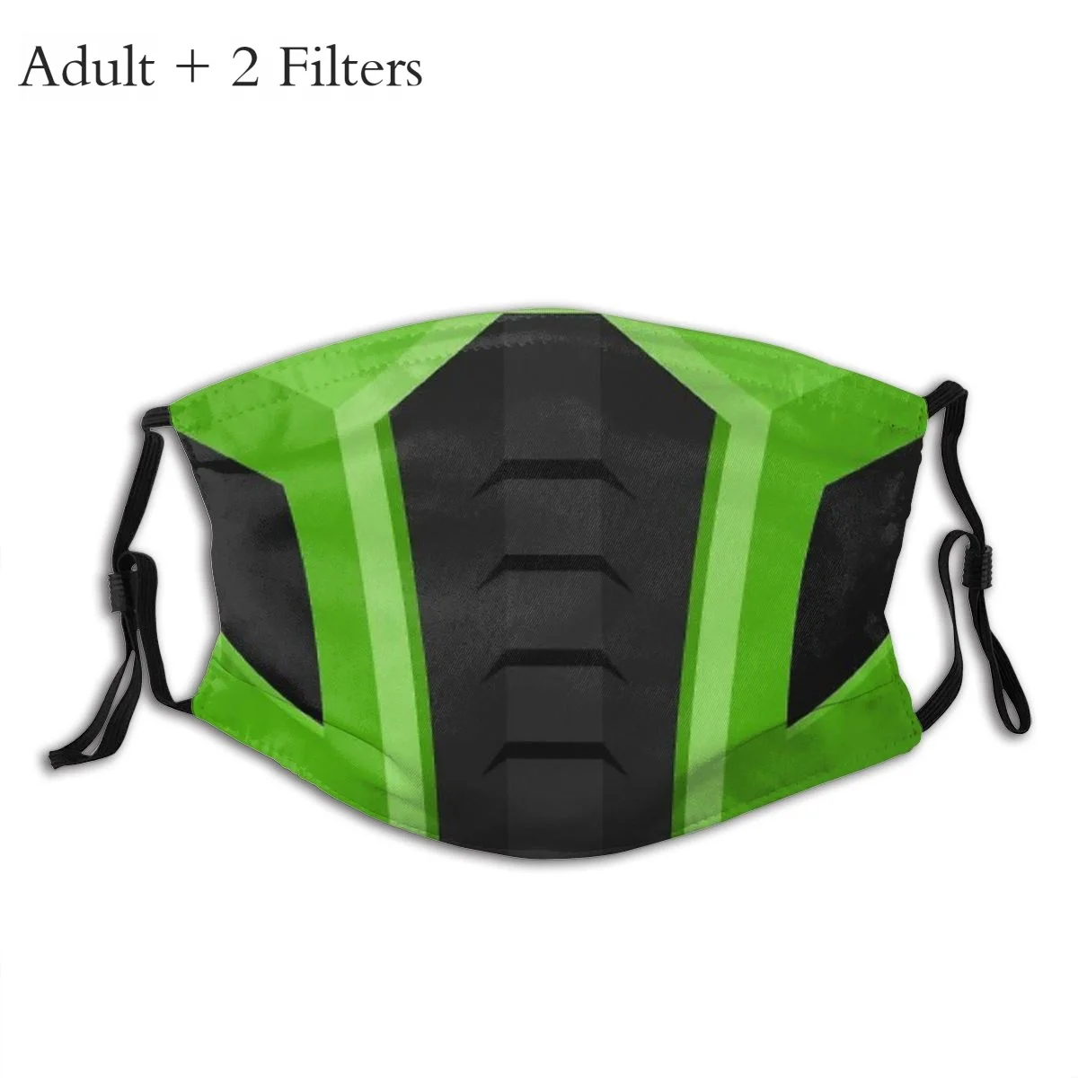 

Reptile MK Mouth Face Mask Mortal Kombat Rayden Action Fantasy Movie Protection Reusable Washable Masks With Filters Mouth Cover