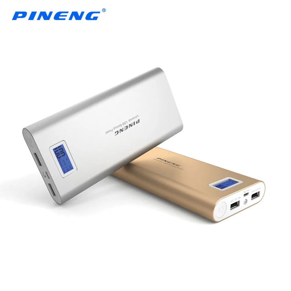 Внешний аккумулятор для мобильного телефона PINENG PN 989 20000 мАч с двумя USB портами и