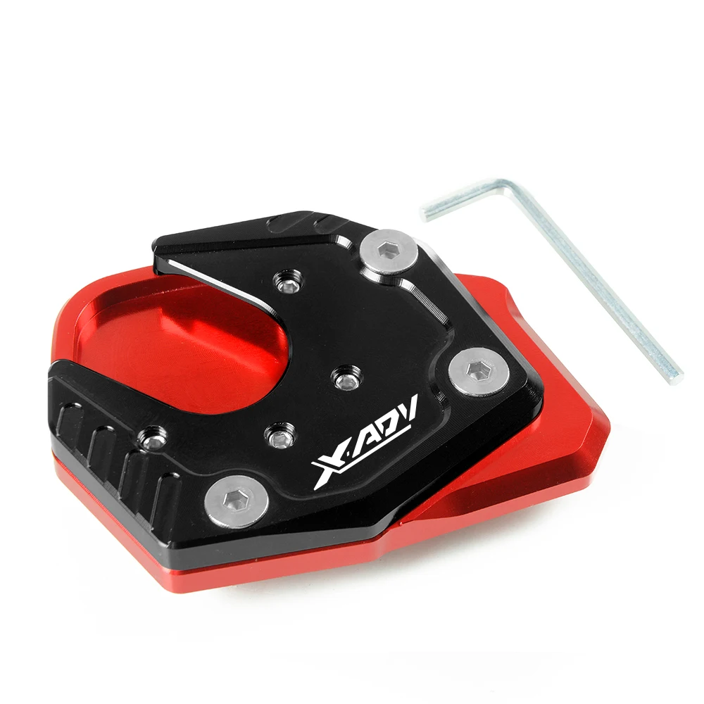 Kickstand Side Stand Щиток рамы щитка лобового стекла тормоза сцепления рычаги Крышка переднего тормоза Крышка Боковая стойка Решетка радиатора Конец рукоятки защитного кожуха Педаль упора Шаг ДЛЯ HONDA XADV X ADV X-ADV 750 - Цвет: Kickstand Side Stand