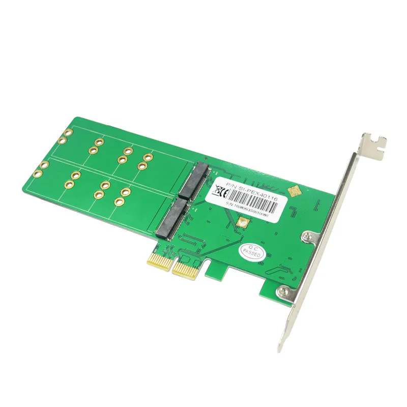 PCI Express на 4 x NGFF M.2 B Ключ адаптер PCIE M2 SSD карта Поддержка 2280 2260 2242 2230 Marvell 88se9235 чипы |