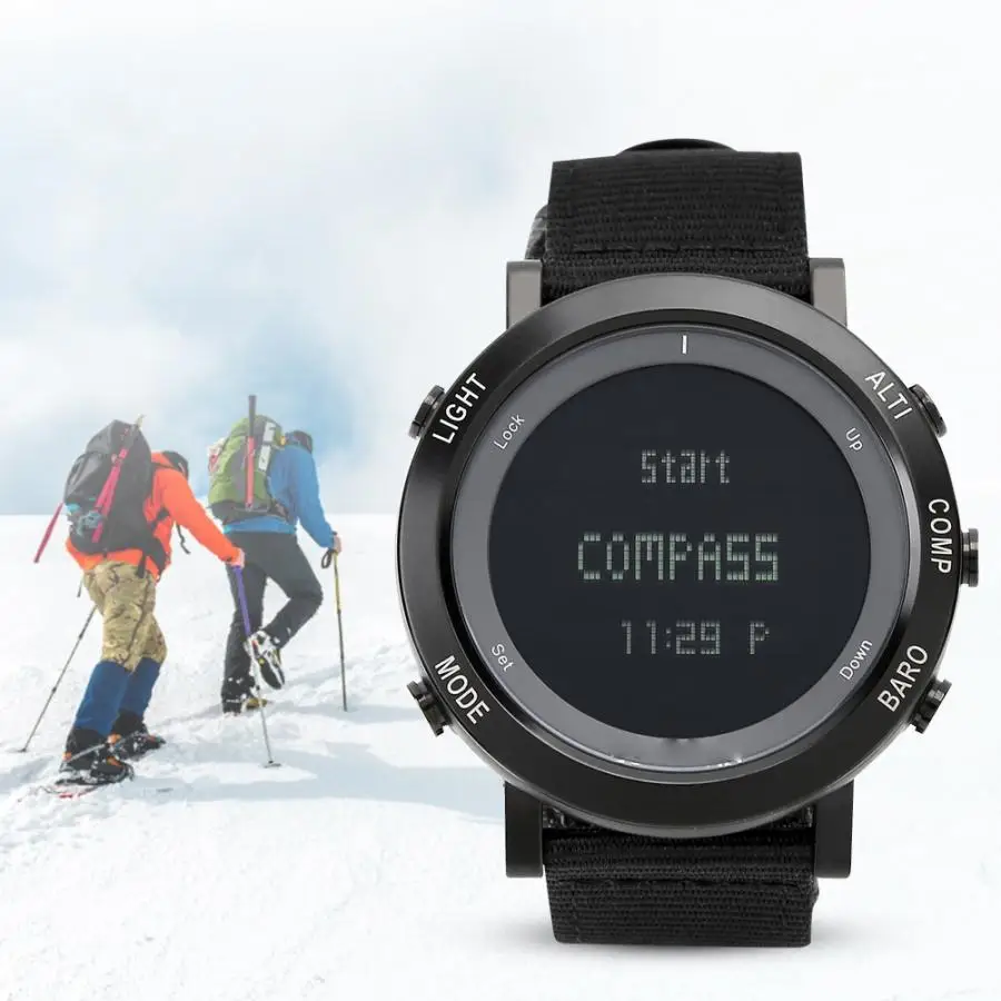 Многофункциональные водонепроницаемые мужские часы новые модные военные