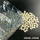 10-1000 шт. светодиодный чип COB 1 Вт 3 Вт 3,2-3,6 В вход 100-220лм Мини светодиодный Диод SMD для DIY светодиодный прожектор точечный светильник