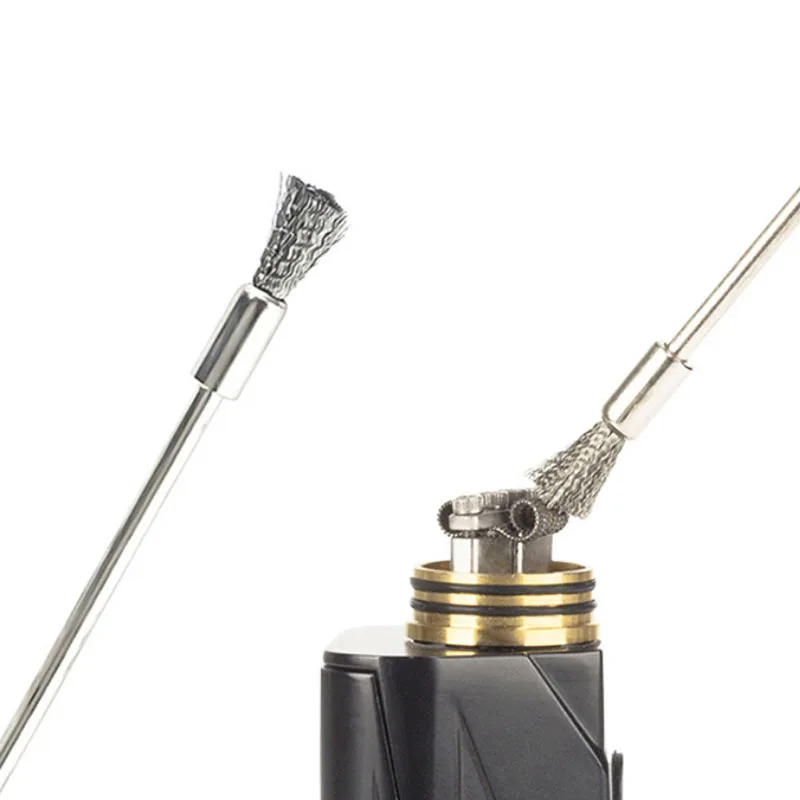 Чистящая стальная катушка для кистей DIY Инструменты электронных сигарет RDA RTA