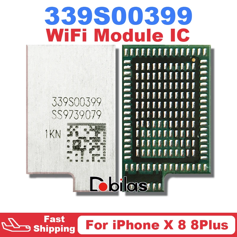 10 шт./лот 339S00399 для iPhone 8 8Plus X Wi-Fi IC BGA Wi-Fi модуль IC чип WLAN_W запасные части интегральные схемы чипсет