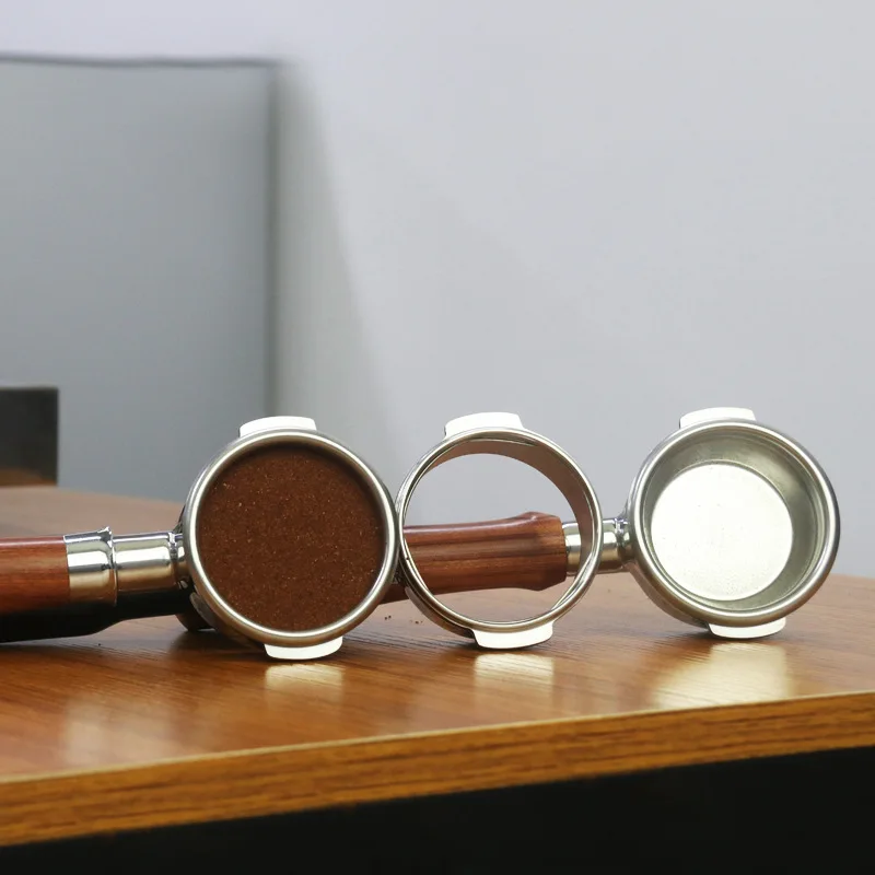 Breville 58 мм BES900/920/980 Фильтр Кофе Бездонный Обнаженный Портафильтр из Нержавеющей Стали Заменяемая Корзина Кафе на.