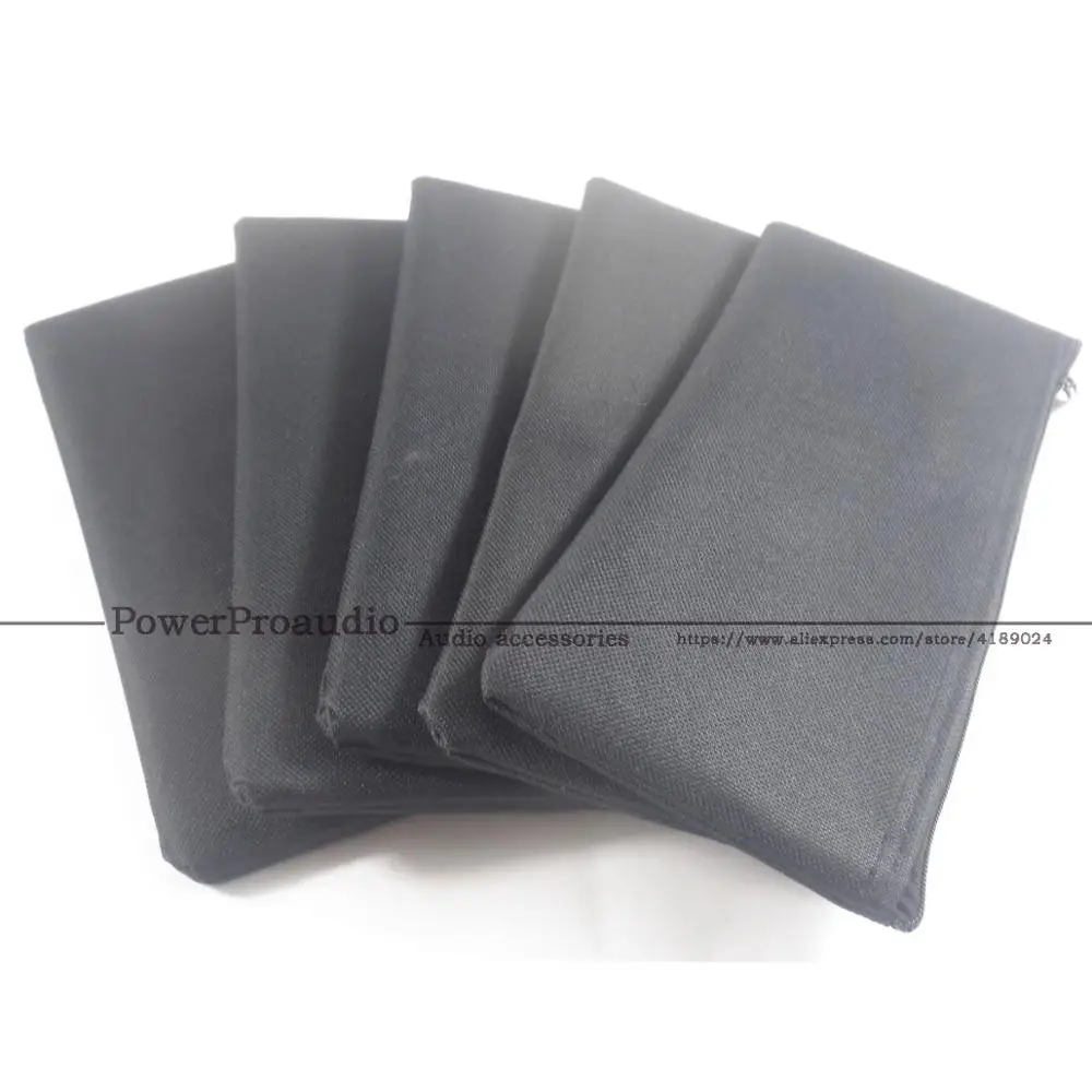 5x профессиональный проводной чехол для микрофона тканевый на молнии