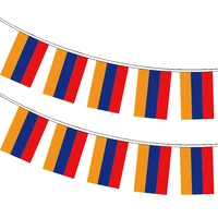 xvggdg 20pcsset armenia bunting flags pennant string banner buntings festival party holiday