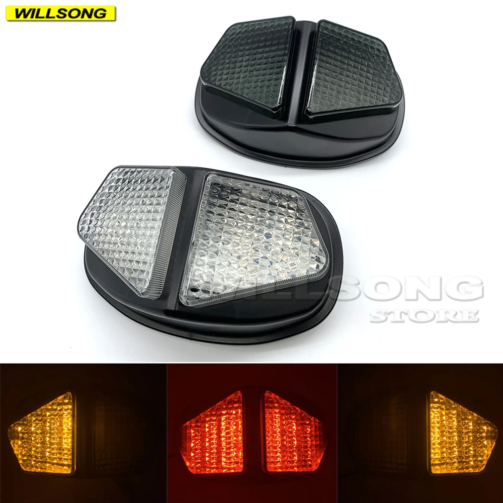 

Светодиодный задний стоп-сигнал, поворотный сигнал, встроенная лампа для Triumph Daytona 600/650 2004-2005, аксессуары для мотоциклов