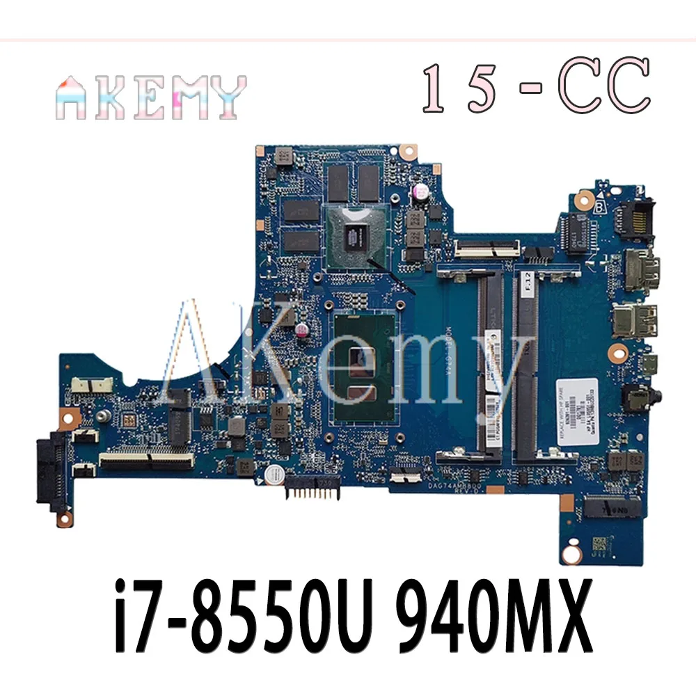 Материнская плата для ноутбука For HP павильон 15 CC SR3LC i7 8550U N16S GTR S A2 материнская 935891