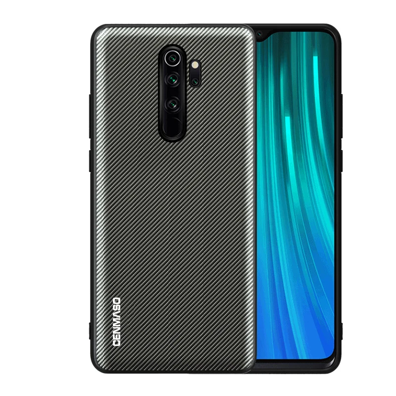 Для Red mi Note 8 K20 Pro Чехол из углеродного волокна Текстура кожаный чехол для Xiaomi mi 9T красный mi K20 Note 8 Pro защитный чехол Fundas - Цвет: Gold