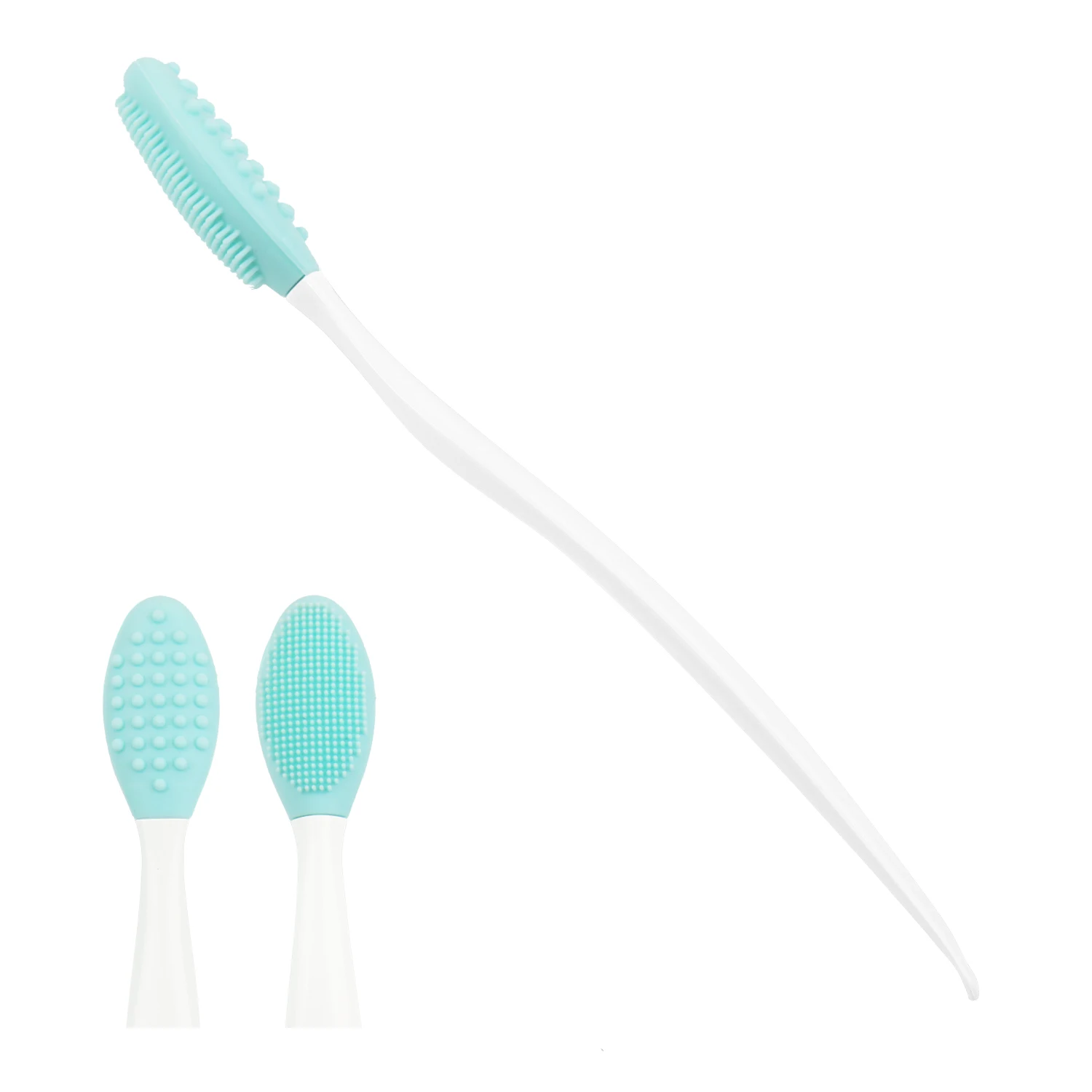 Мягкая силиконовая Очищающая щетка для лица отшелушивающий нос удаления угрей