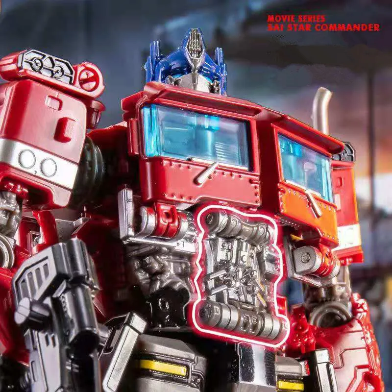 Фигурка трансформер Optimus Prime из ПВХ экшн фигурка SS38 OP Sai Star Commander грузовик ко аниме