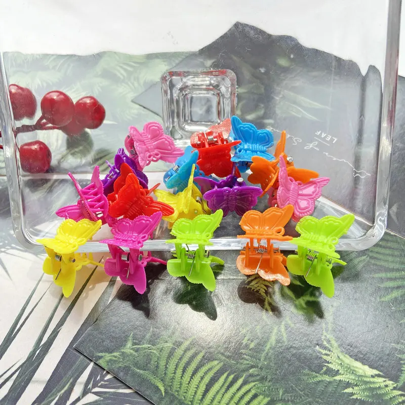 Миниатюрная заколка-бабочка маленького размера женская заколка для волос в