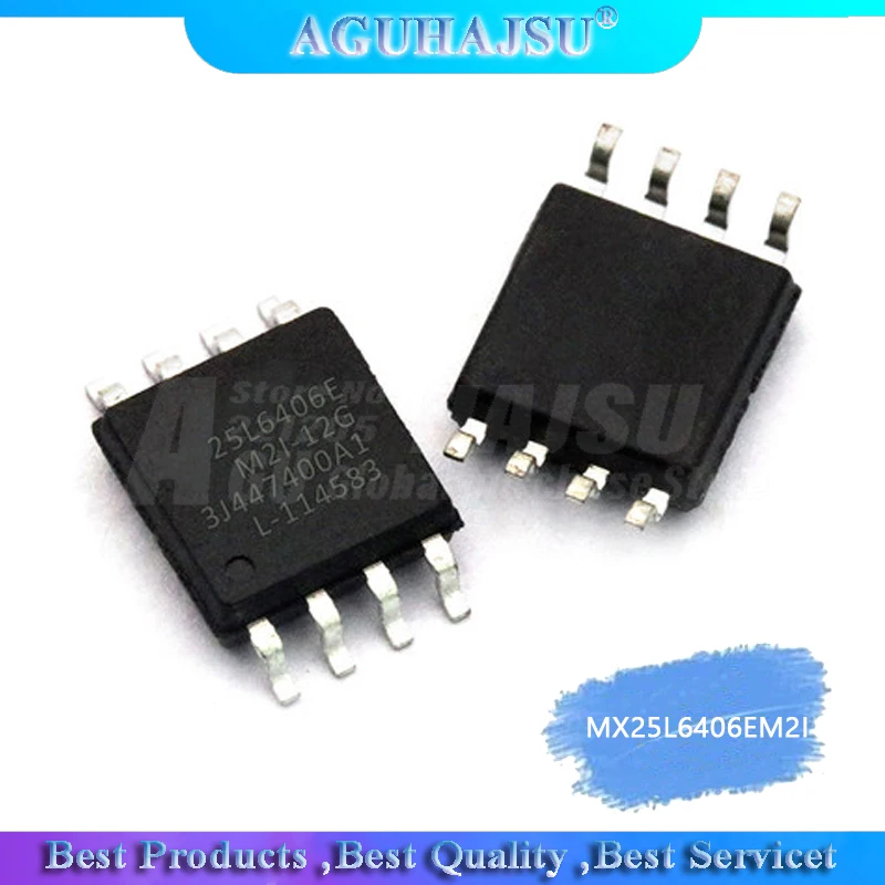 

10 шт./лот MX25L6406EM2I-12G 25L6406E SOP8 оригинальный чип для ноутбука