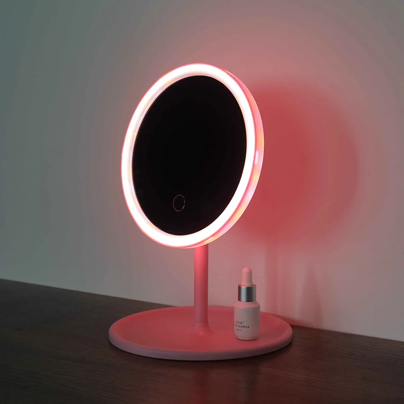 

LED Mirror Makeup Dressing Table Mini Mirror With Light Bulbs Light Switch Dressing Table Mirrormake Up Accessories Gift