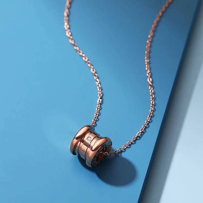 

Xuan Man Time and Space Love Fashionable Waist Necklace Female Diamond Pendant Set Chain Clavicle Chain Diamond Necklace