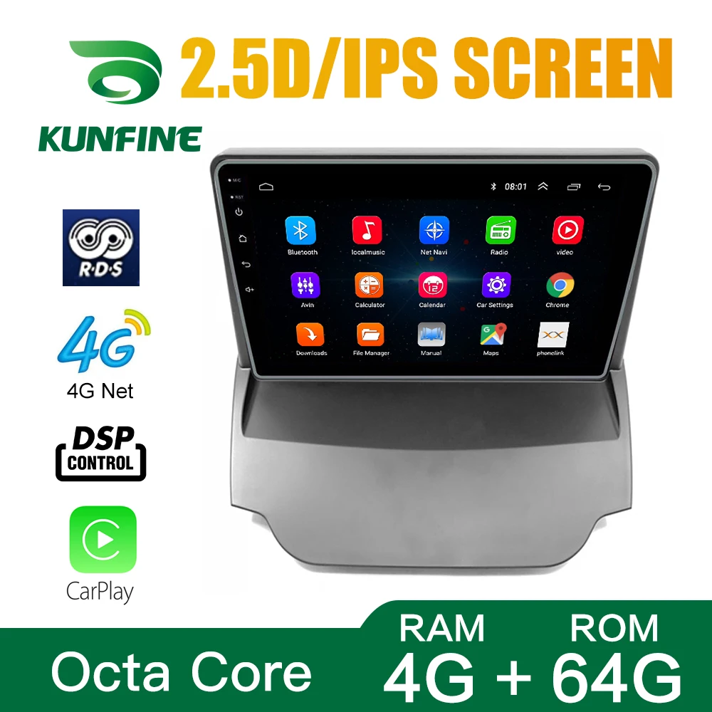 Восьмиядерный Android 10 0 автомобильный DVD GPS навигация мультимедийный плеер Deckless