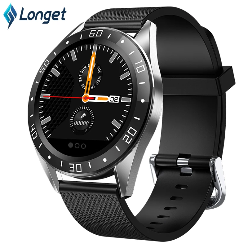 Longet Смарт-часы GT105 водонепроницаемые IP68 монитор сердечного ритма фитнес-монитор для водного сна цветной экран спортивные Смарт-часы для мужчин и женщин