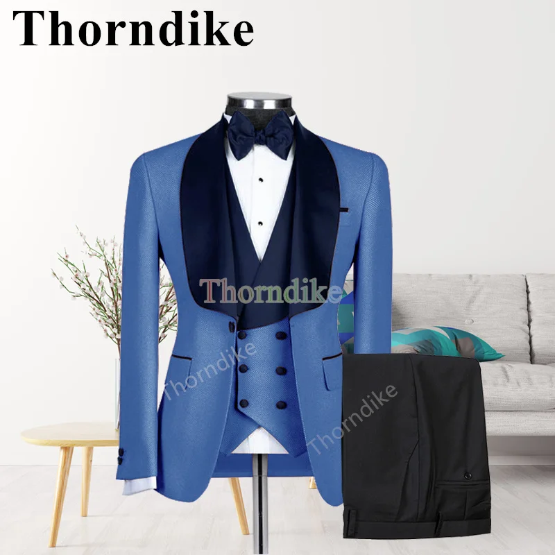 Thorndike тренд Новый Повседневный стиль мужской костюм на заказ хаки зеленый