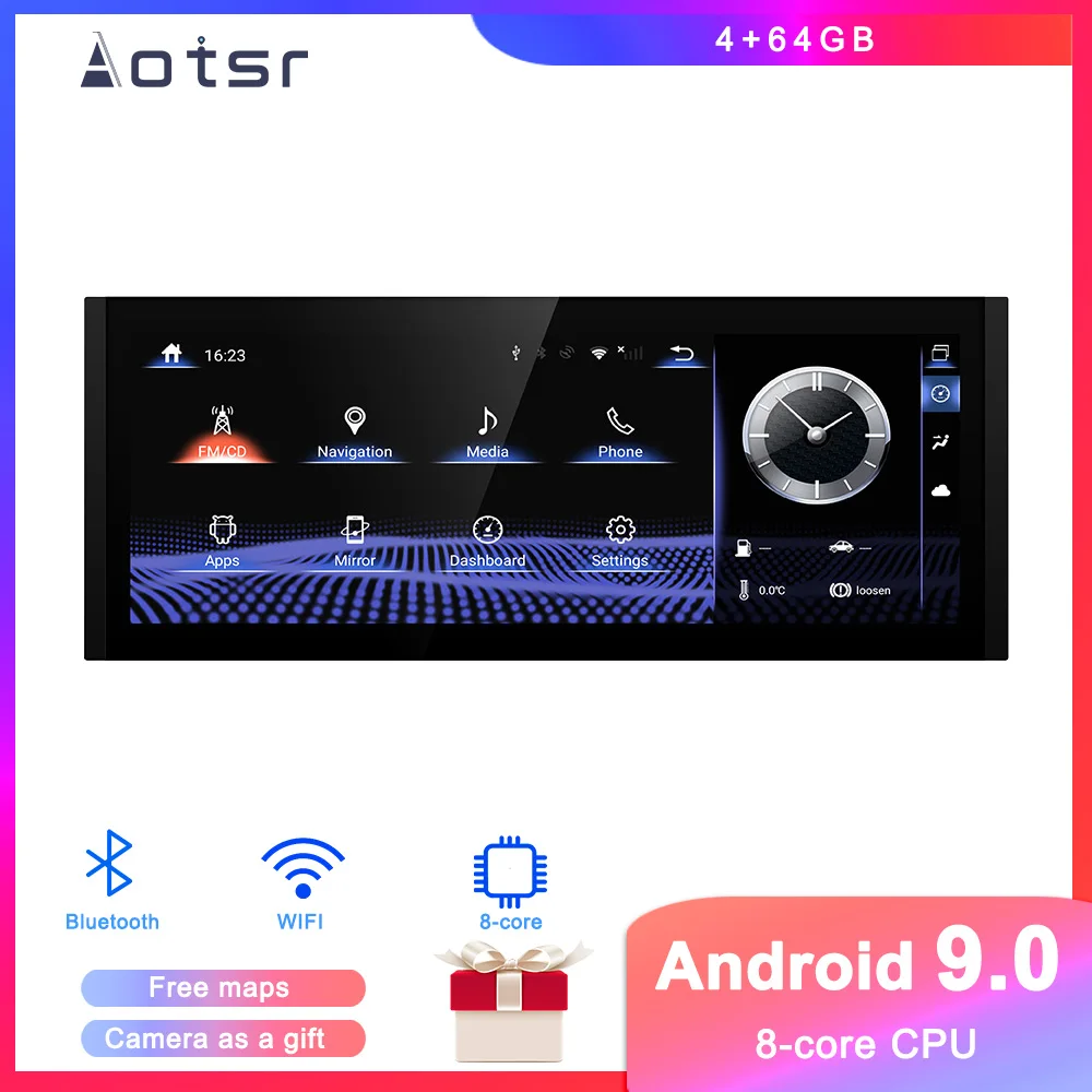 

Автомобильный DVD-плеер на платформе Android 9, GPS-навигатор для Lexus IS200, IS250, IS350, IS350h 2013-2017, автомобильное радио, стерео, мультимедийный плеер, голов...