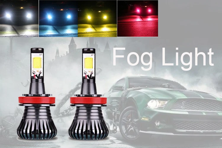 Автомобильный RGB светодиодный музыкальный голосовой Звук управление Автомобильный интерьер декоративная атмосфера Авто RGB дорожка напольный светильник с пультом дистанционного управления 12 В