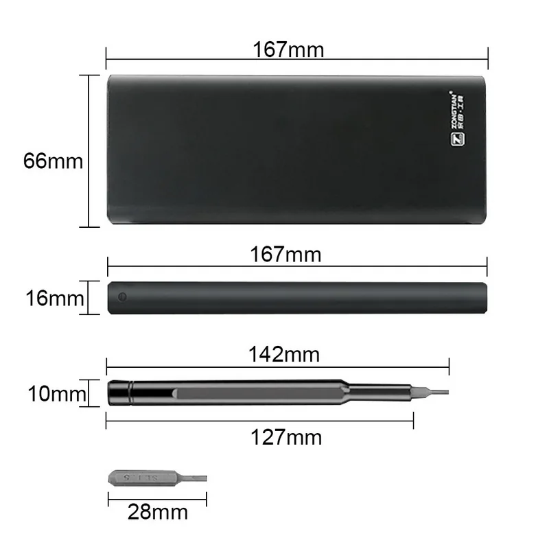 

Multi-purpose Precision Screwdriver Set 24 Magnetic Screw Bits Box Batch Model Daily Household Maintenanc Kit For Phones IPad