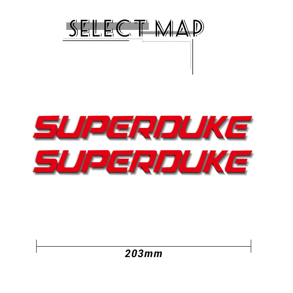 

Pegatinas Motorcycle Reflective Stickers Body helmet fuel tank Waterproof logo decal For KTM super duke superduke SUPERDUKE