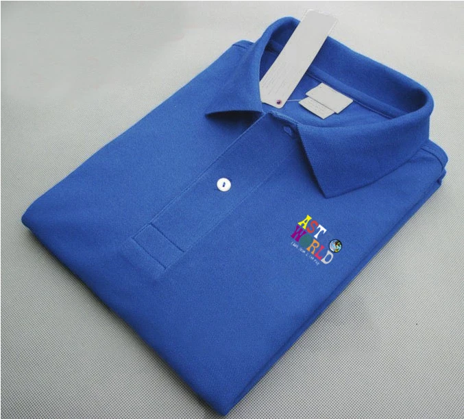 

European and American minimalist men's 2021, new summer print business polo shirt