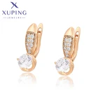 Xuping ювелирные изделия Новое поступление элегантные модные золотые серьги-кольца для женщин подарок A00859405