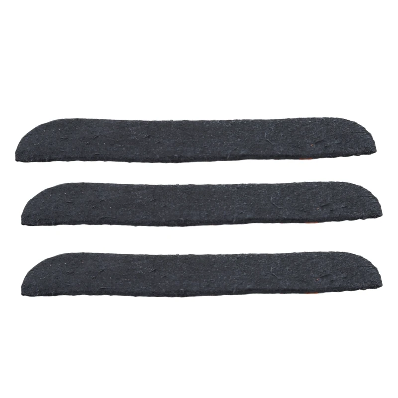 

3 Pcs Erhu Corner Piece Erhu Cow PU Leather Protectors Wear-proofing Wrap Angle Patch Accessories
