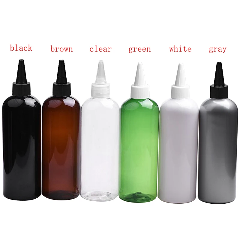 24 шт. пустая черная пластиковая бутылка для шампуня лосьона 300 мл | Красота и