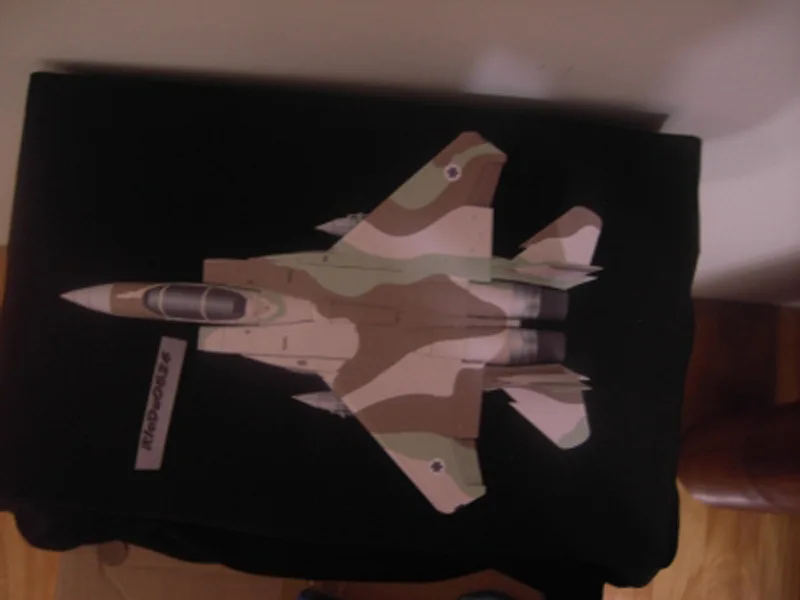 1:100 шт. строительные наборы для сборки 3D бумажных карт с покрытием Hawk Fighter сделай