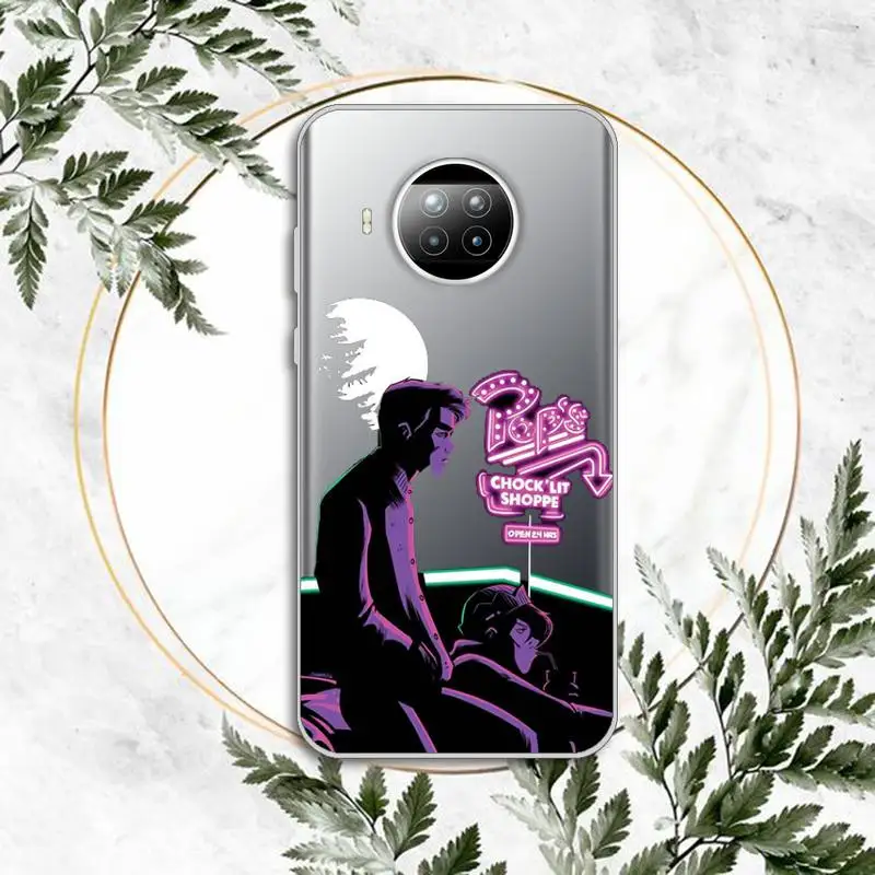 

American TV Riverdale Phone Case Transparent for Xiaomi Redmi note 10 t 8 9 pro lite 11