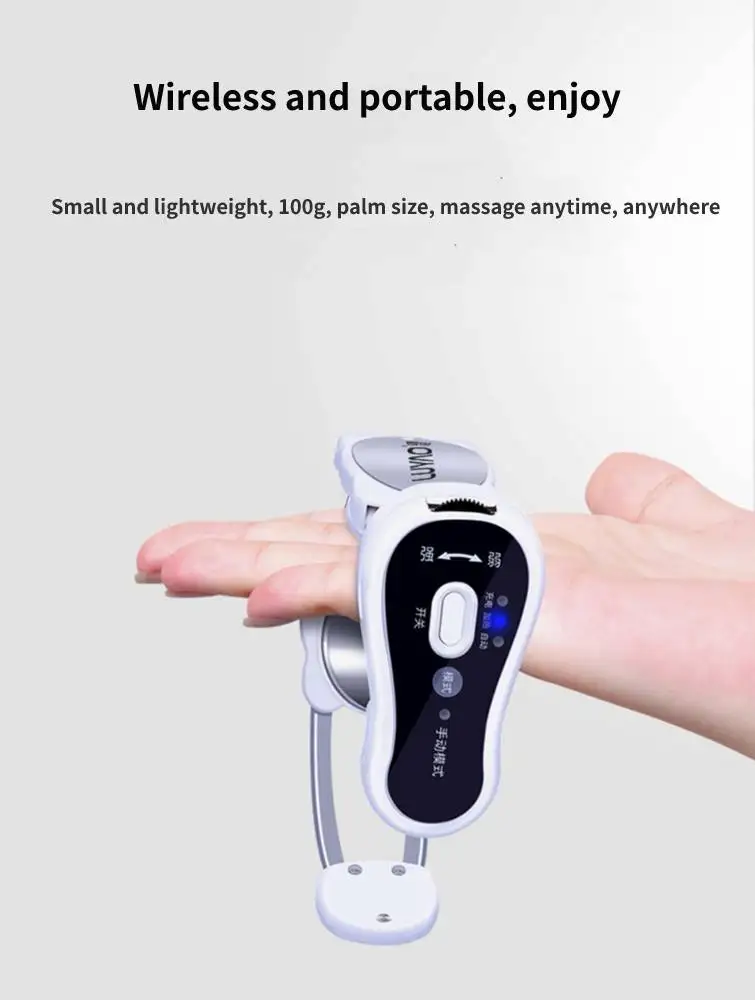 Электрический импульсный массажер для шеи шейного позвонка многомерное