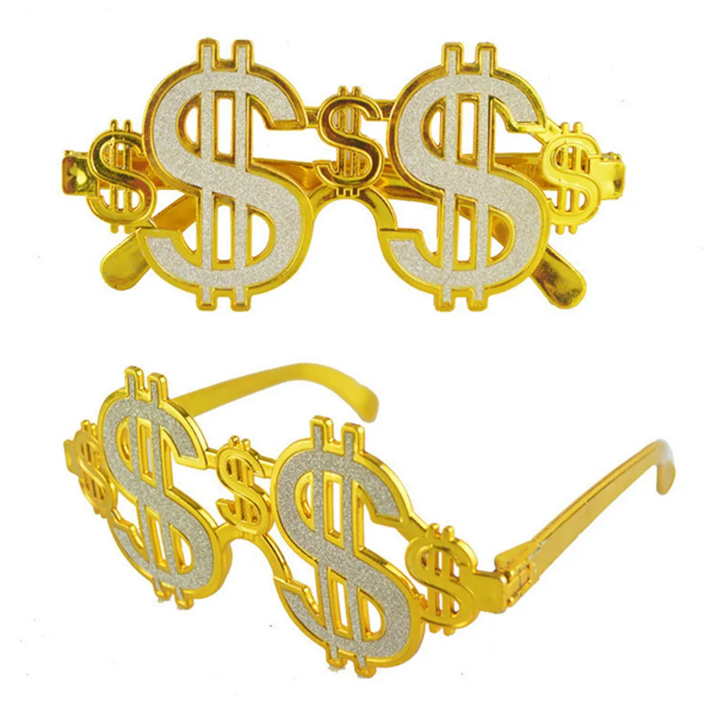 HINST Dollar Sign очки апрельский день дурака забавные маскарадный реквизит для фото
