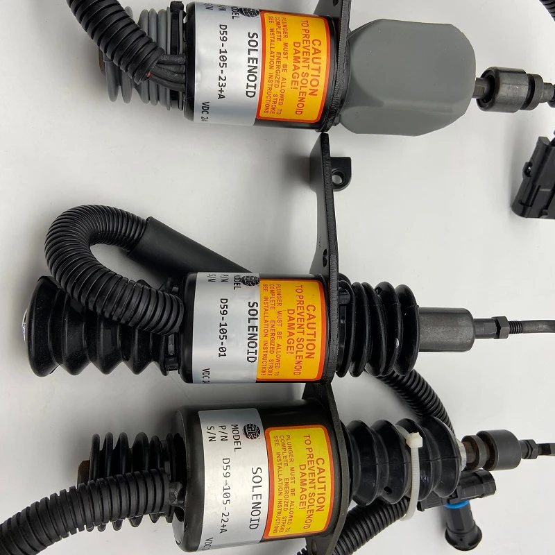 

Engine D6114 24v Electromagnetic Solenoid Valve D59-105-23+A