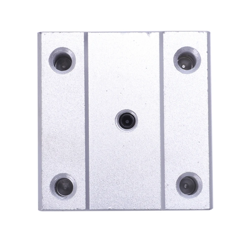 

4x Aluminum Linear sliding block Motion Router Solid Block C Silver (SBR20UU,20mm)